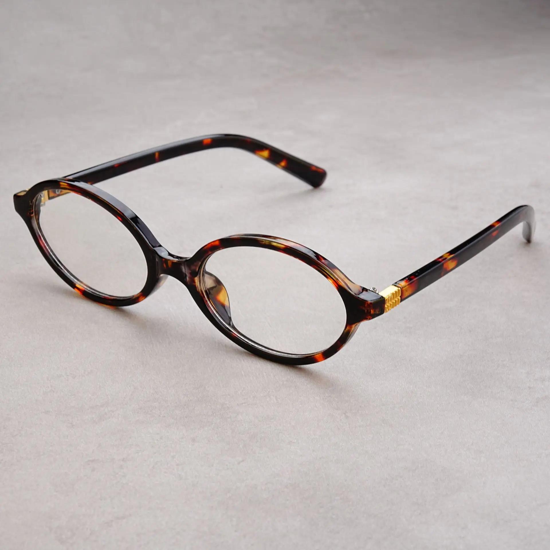 Nouvelles lunettes de soleil ovales pour femmes marque de mode noir petit cadre lunettes de soleil f