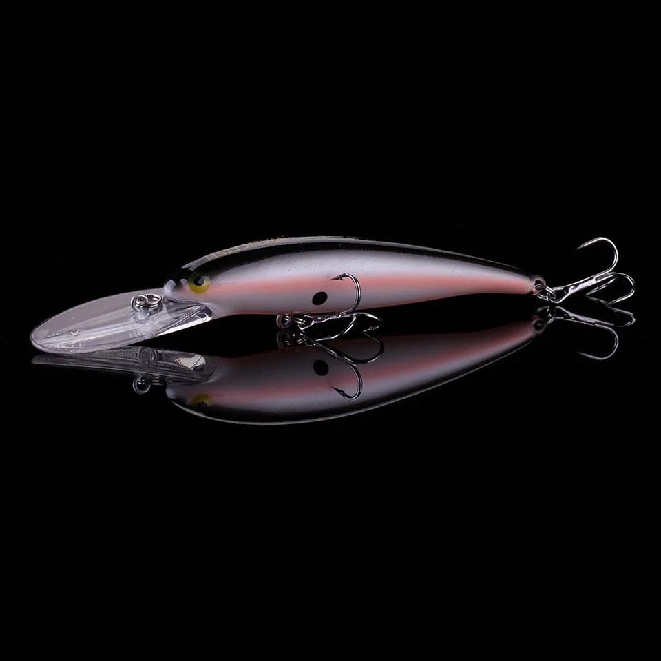 WALK FISH 1 pièces appât dur 115mm 11.6g qualité méné leurre de pêche manivelle Wobble profondeur 3-