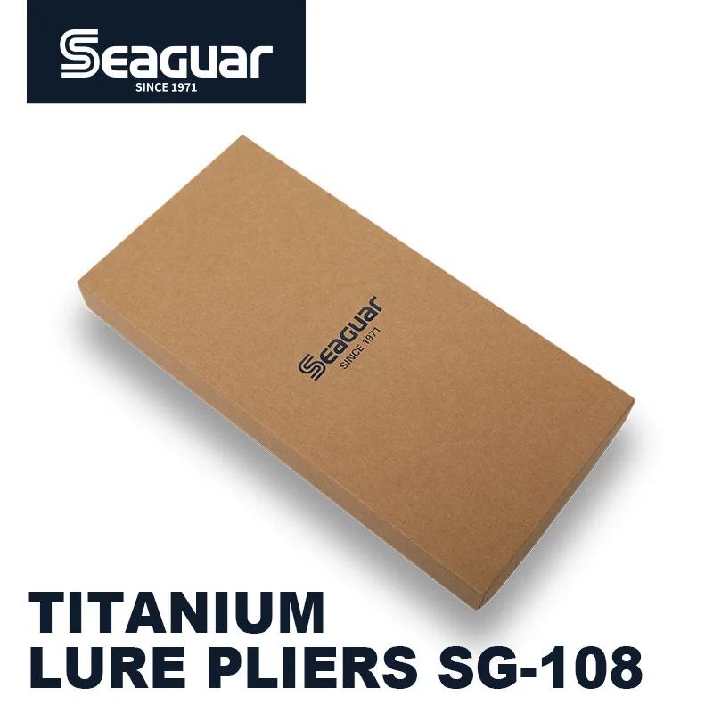 Seaguar – pince à leurre de pêche en titane, Anti-rouille, multifonctionnelle, ciseaux de ligne de p