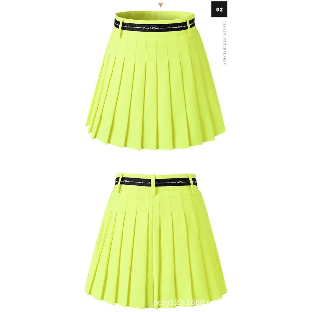 Jupe de Golf plissée taille haute pour femmes, jupe d'entraînement de sport douce, Fitness pour fill