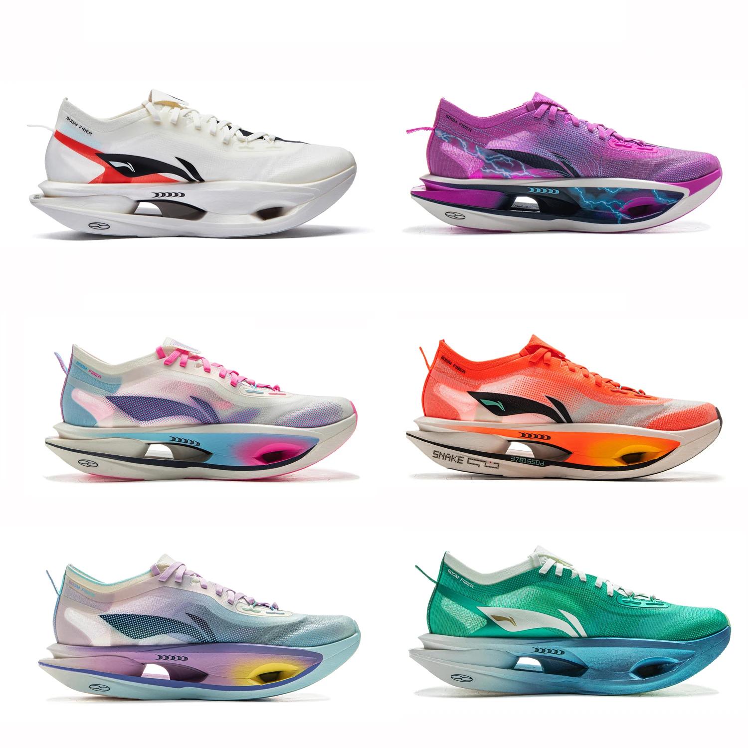 Li-Ning Unisex FEIDIAN 5 ULTRA Chaussures de course SUPER BOOM avec amorti LiNing et plaque en fibre