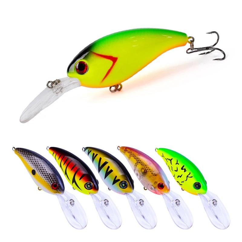 1 pièces leurres de pêche à la traîne de mer méné appât dur artificiel 10 cm 14g gros Wobblers appât