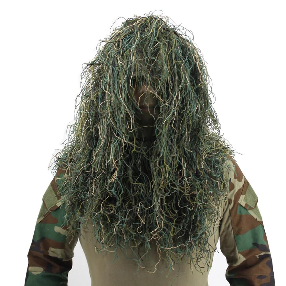 VULPO tactique Airsoft Sniper Ghillie costume capuche Camouflage couvre-chef pour Ghillie costume ch