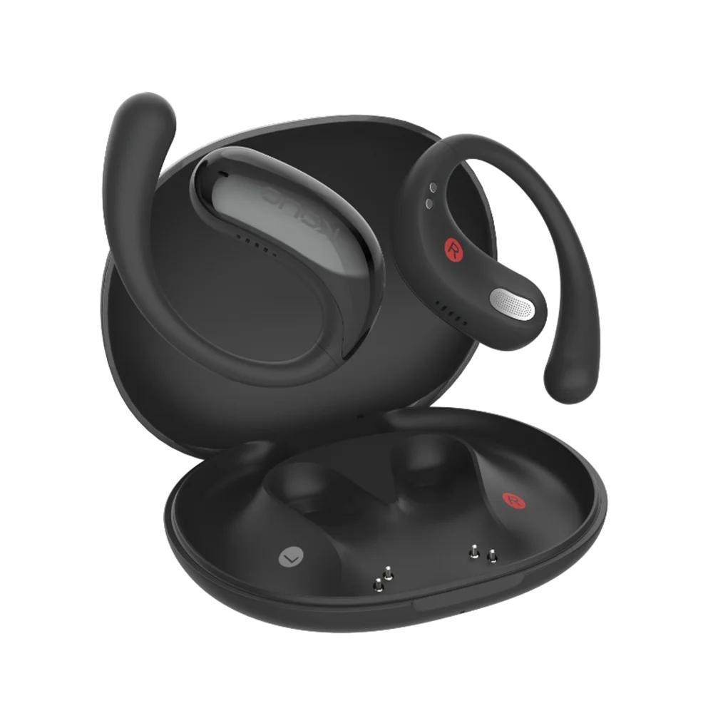KOUO traduction casque véritable sans fil Bluetooth 5.4 haute qualité mémoire fil d'acier affaires é