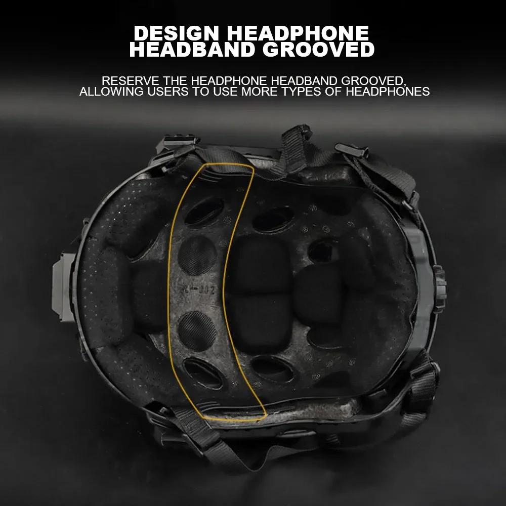 Casque Airsoft tactique rapide léger SF coupe Super haute chasse tir Wargame casque de protection Sp