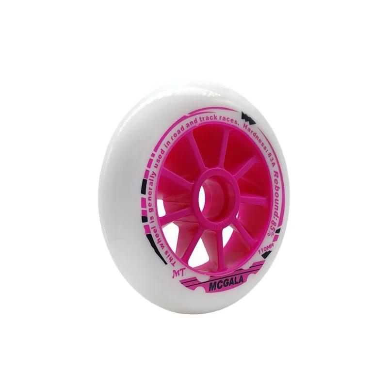 SUPER Worth MCGALA 83A 110mm patins de vitesse en ligne roue 4X110mm 3X110mm piste course marathon p