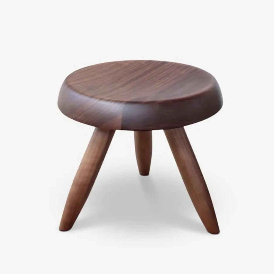 Petit tabouret créatif en bois massif, pour la maison, le salon, Table basse, tabouret bas en bois d