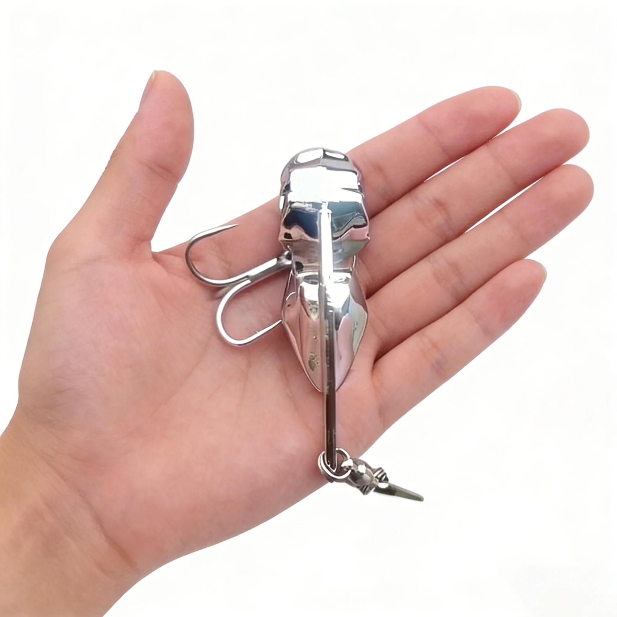 Rotatif paillettes métal VIB 7g 10g 15g 20g leurre de pêche queue rotative Vibration cuillère Spinne