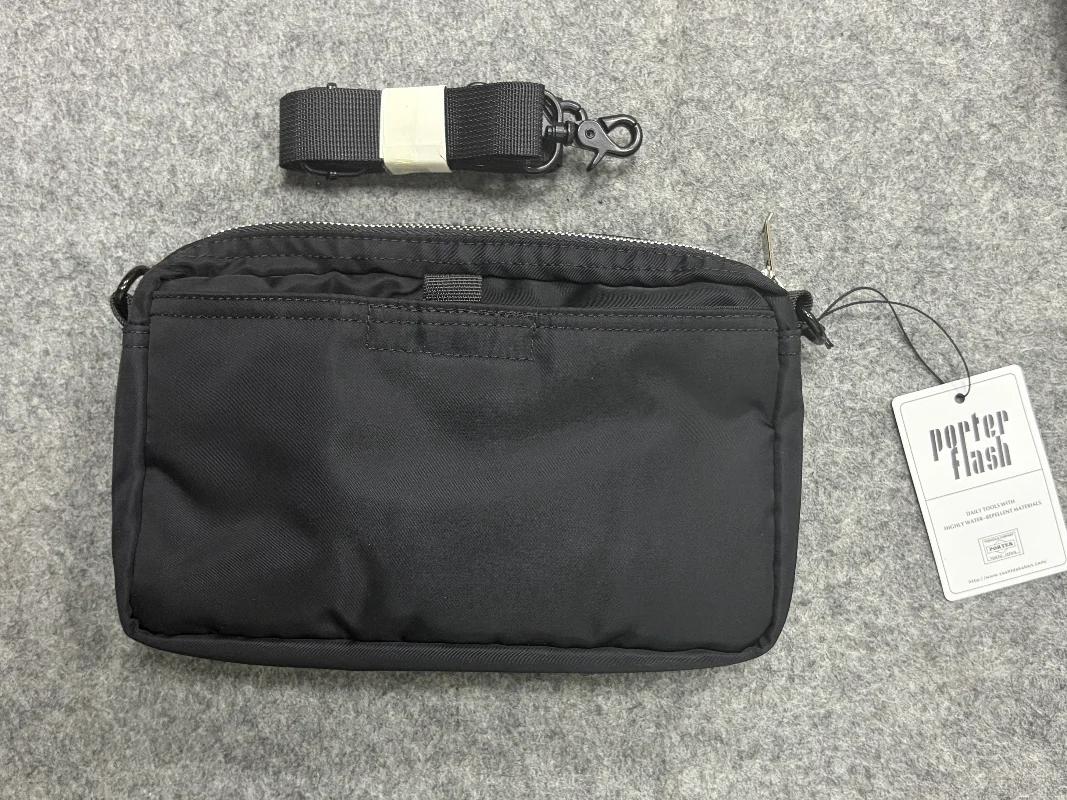 Sac bandoulière en nylon Porter Tanker, petite taille 22*13*4cm, sac de taille décontracté, sacoche