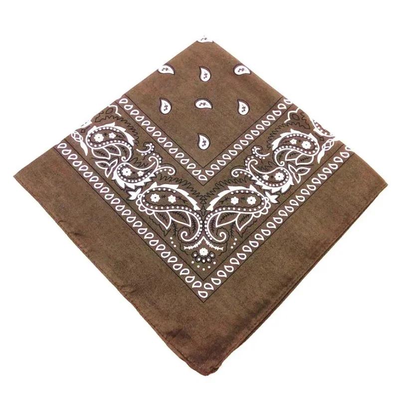 1/8/10 pièces bohème imprimé Bandana Paisley motif bandeaux Hiphop foulard extérieur unisexe bandeau