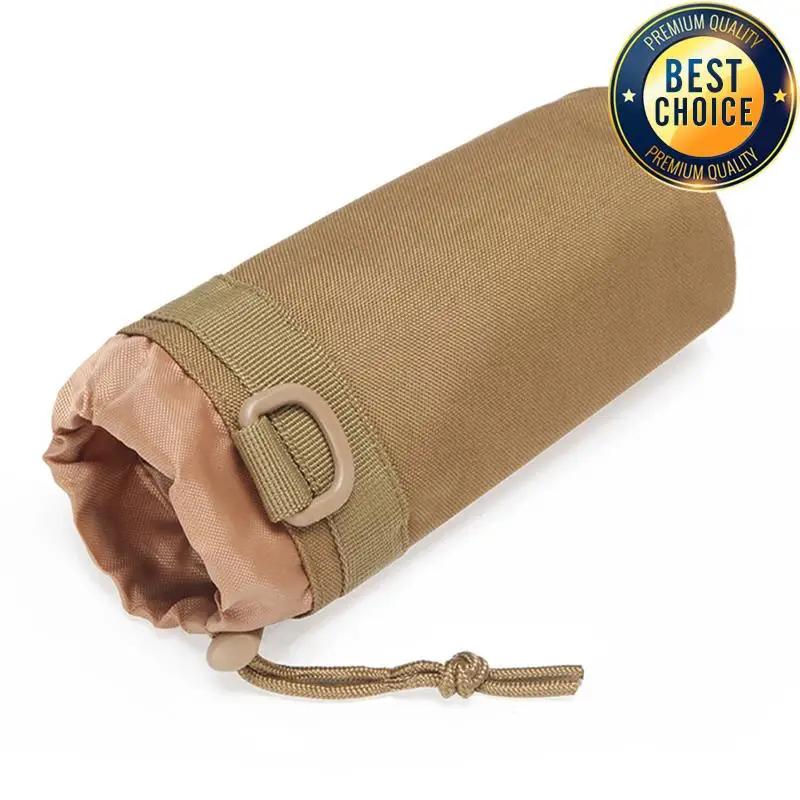 Pochette de bouteille d'eau de chasse, support de bouilloire Molle d'extérieur, Camping randonnée cy