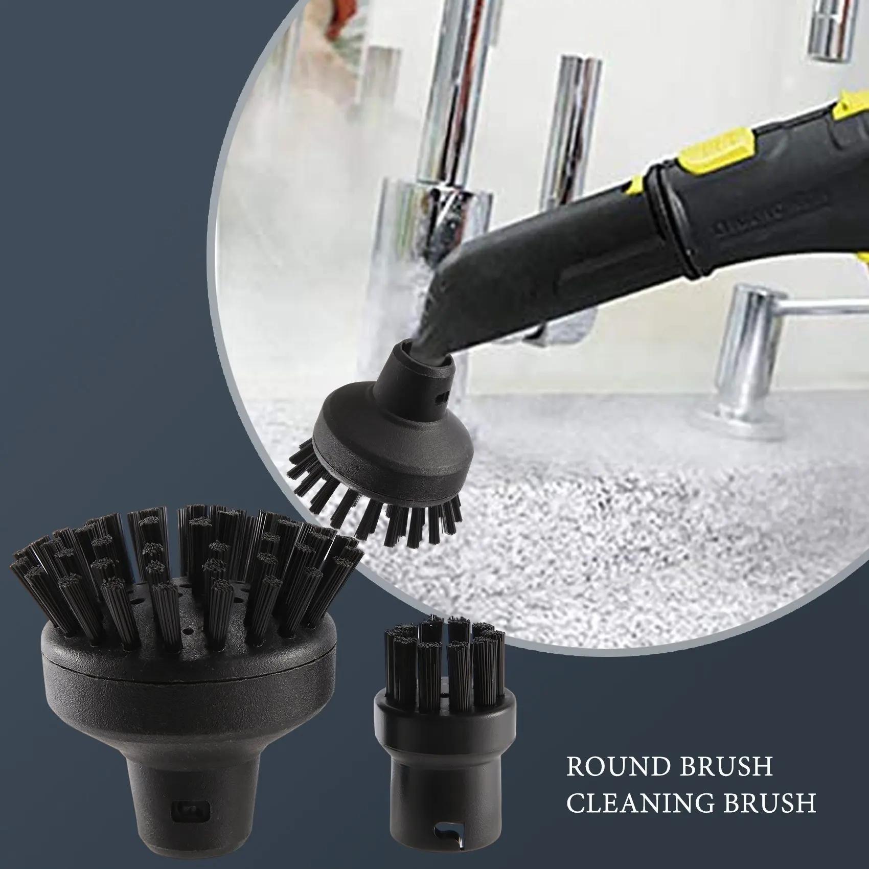 Grande brosse ronde pour nettoyeur vapeur Karcher, adaptateur d'accessoires pour livres, pour la mai