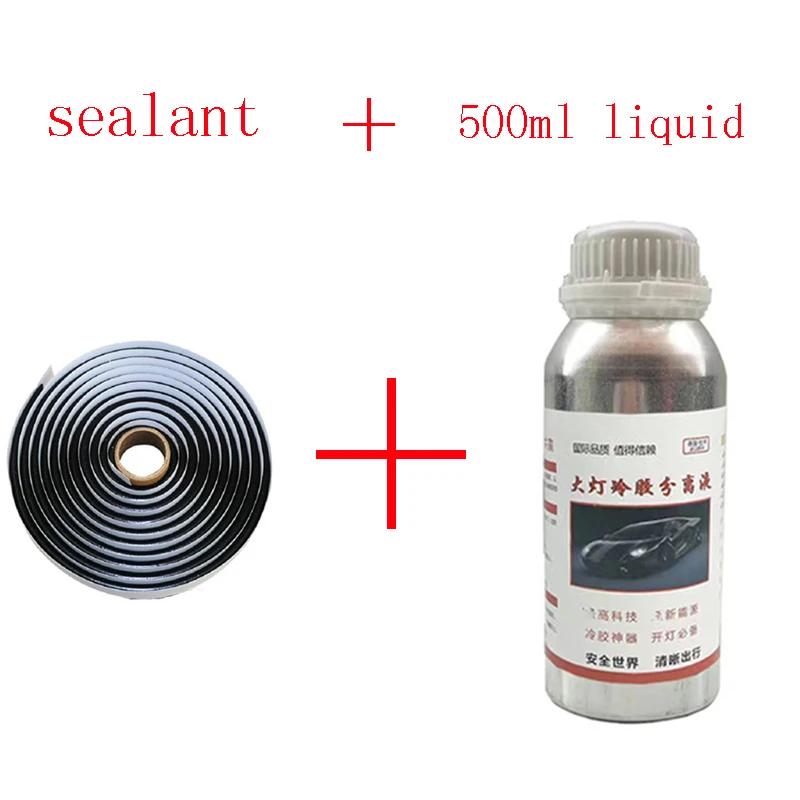 Liquide de démontage de phares de voiture, 500ml, outils de séparation de colle froide légère, Kit d