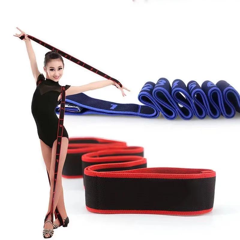 Ceinture élastique extensible pour femmes et hommes, exercice de Fitness, danse latine, sangle de tr