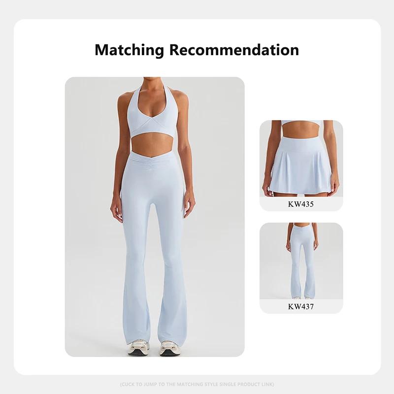 Hearuisavy 2 pièces ensemble de sport pour femmes Protection solaire jupe de Tennis à séchage rapide