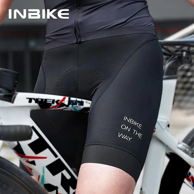Cuissard de cyclisme INBIKE pour femme, short de vélo tout-terrain et de route avec rembourrage, vêt