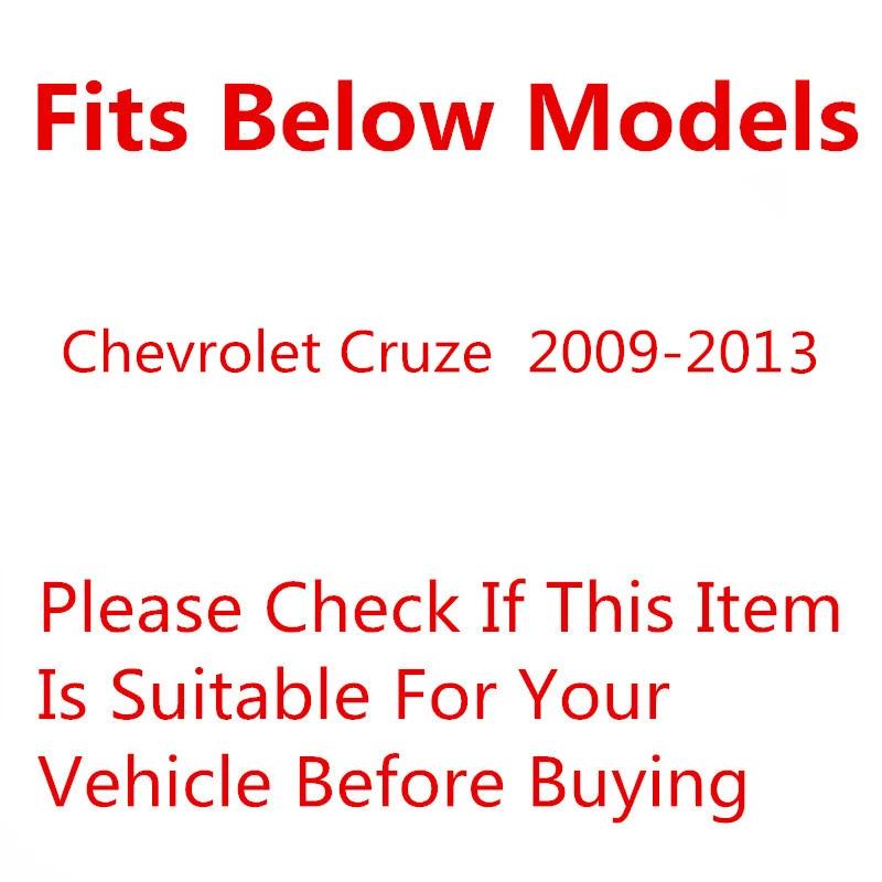 Couvercle de rétroviseur latéral pour Chevrolet Cruze, coque de rétroviseur, accessoires automobiles