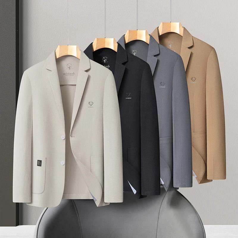 Costumes d'affaires décontractés haut de gamme pour hommes et blazers élégants décontractés pour jeu