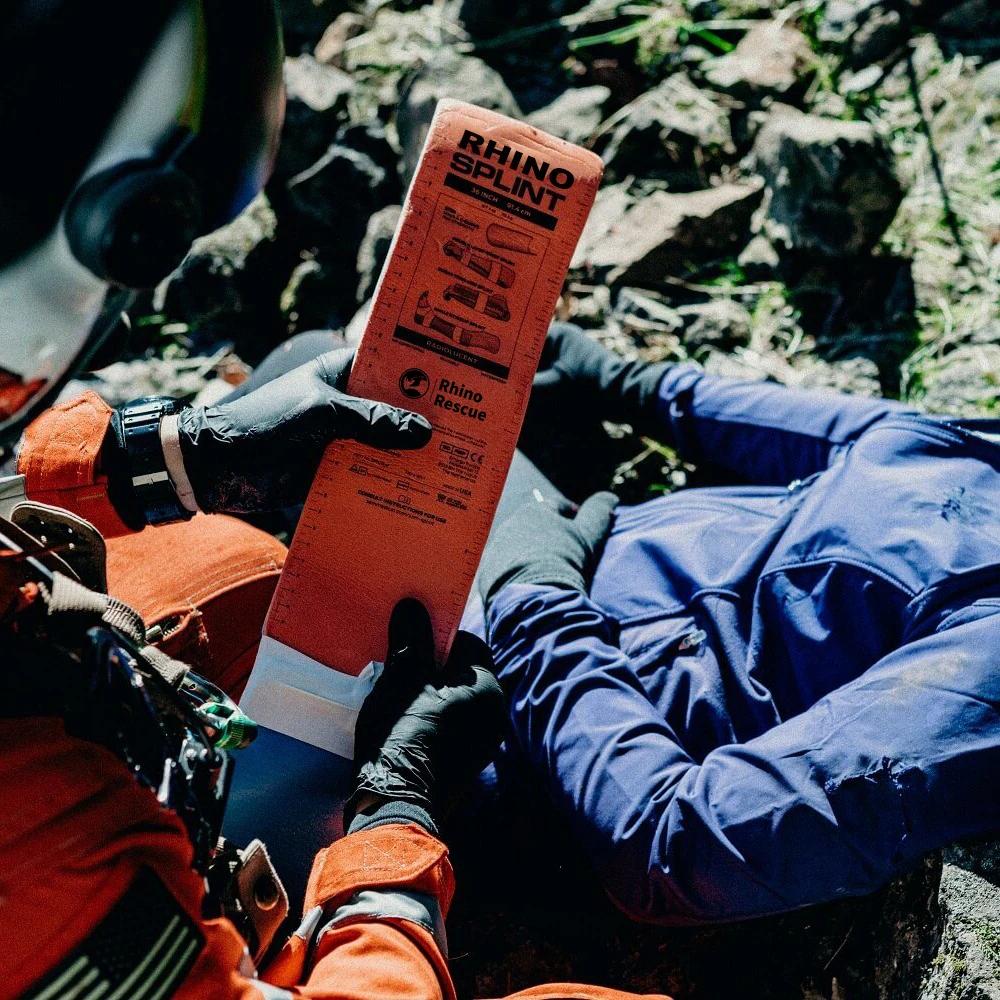 Attelle d'urgence bal 37Rescue pour le camping, premiers soins médicaux moulables, survie, léger, ré