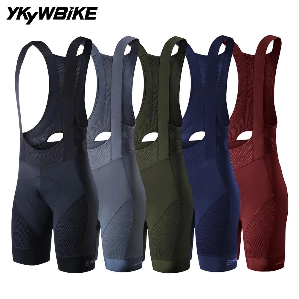 Ykywbike – cuissard à bretelles pour hommes, vêtements d'extérieur, collants rembourrés, vêtements d