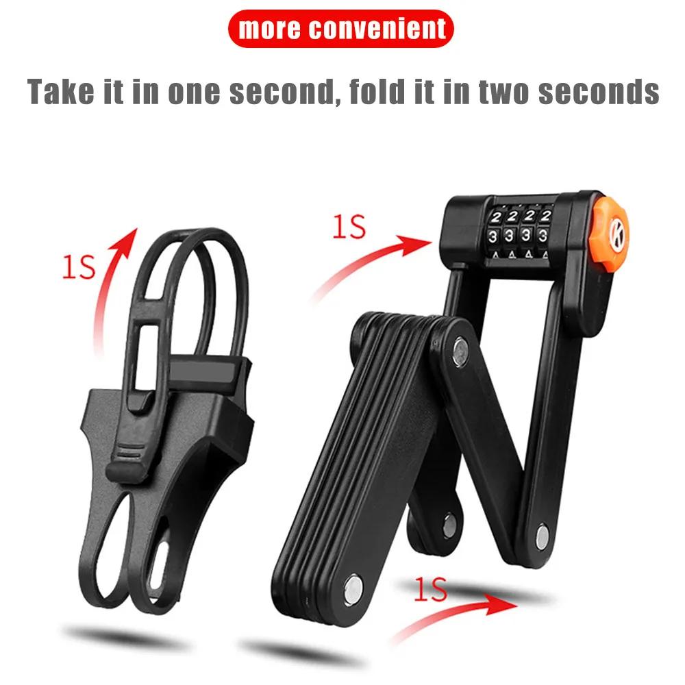 Serrure pliable antivol pour Scooter électrique, cadenas à câble de chaîne pour NinebotG30 G30D F20
