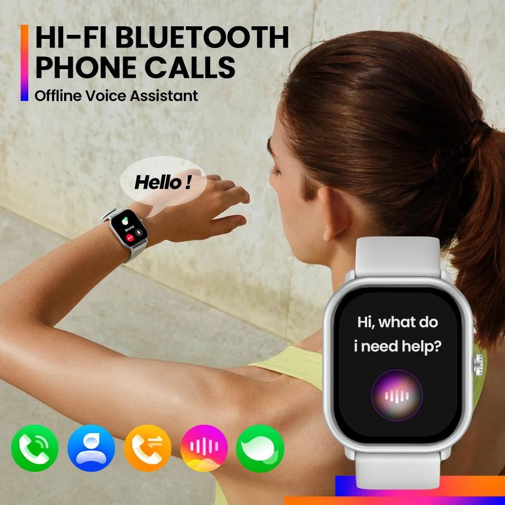 Nouveau Zeblaze GTS 3 Pro appel vocal montre intelligente Ultra-grande HD AMOLED écran santé et Fitn