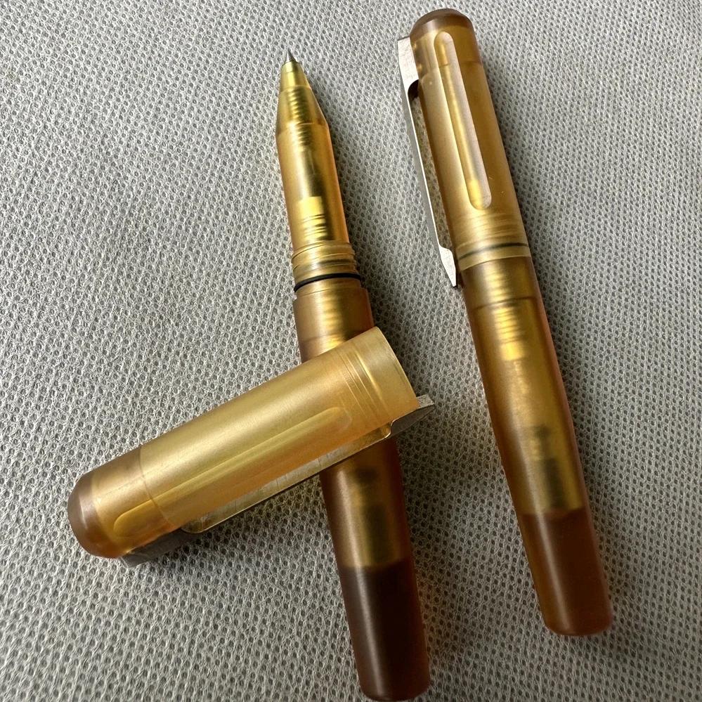 EDC-Stylo de signature en alliage PEI et titane, outils d'écriture multifonctionnels portables pour
