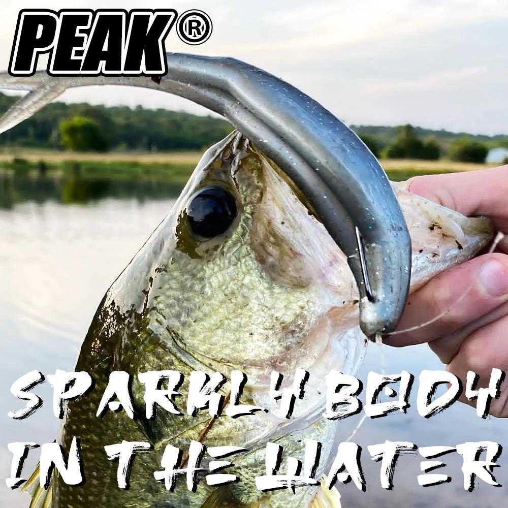 PEAK 125mm leurre de pêche flottant appât souple leurre professionnel qualité folle carpe Wobblers a