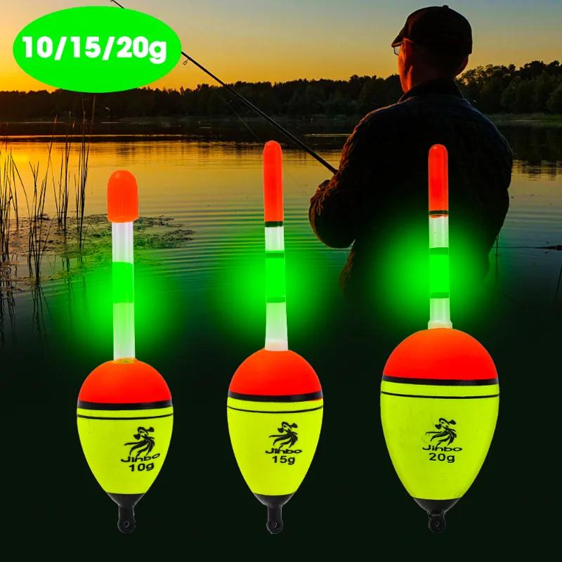 EVA lumineux pêche nuit flotteur bâton lumineux mousse plastique Bobber mer roche pêche frappant flo