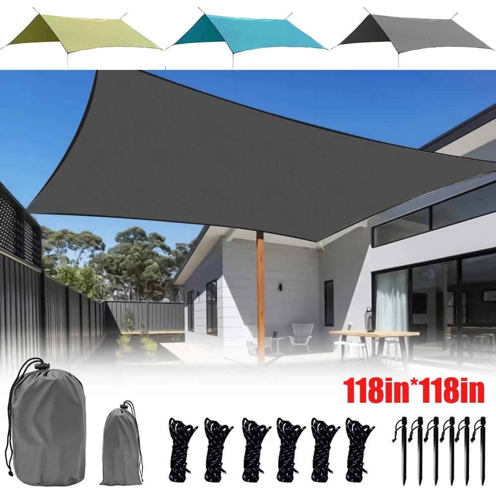 Tente de Camping Oxford Étanche et Pliante, Auvent Ultraléger, Grand Espace, Abri Soleil, Famille Gl
