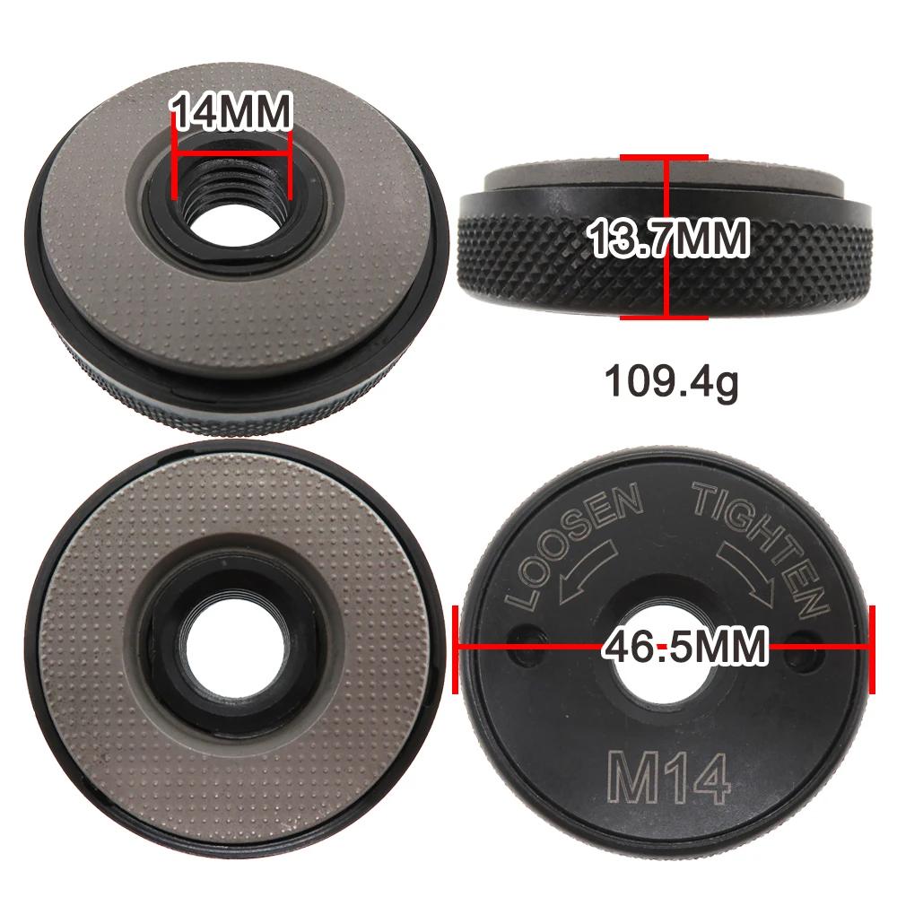 Écrou de verrouillage pour meuleuse d'angle M14, accessoire de fixation de plaque de bride de serrag