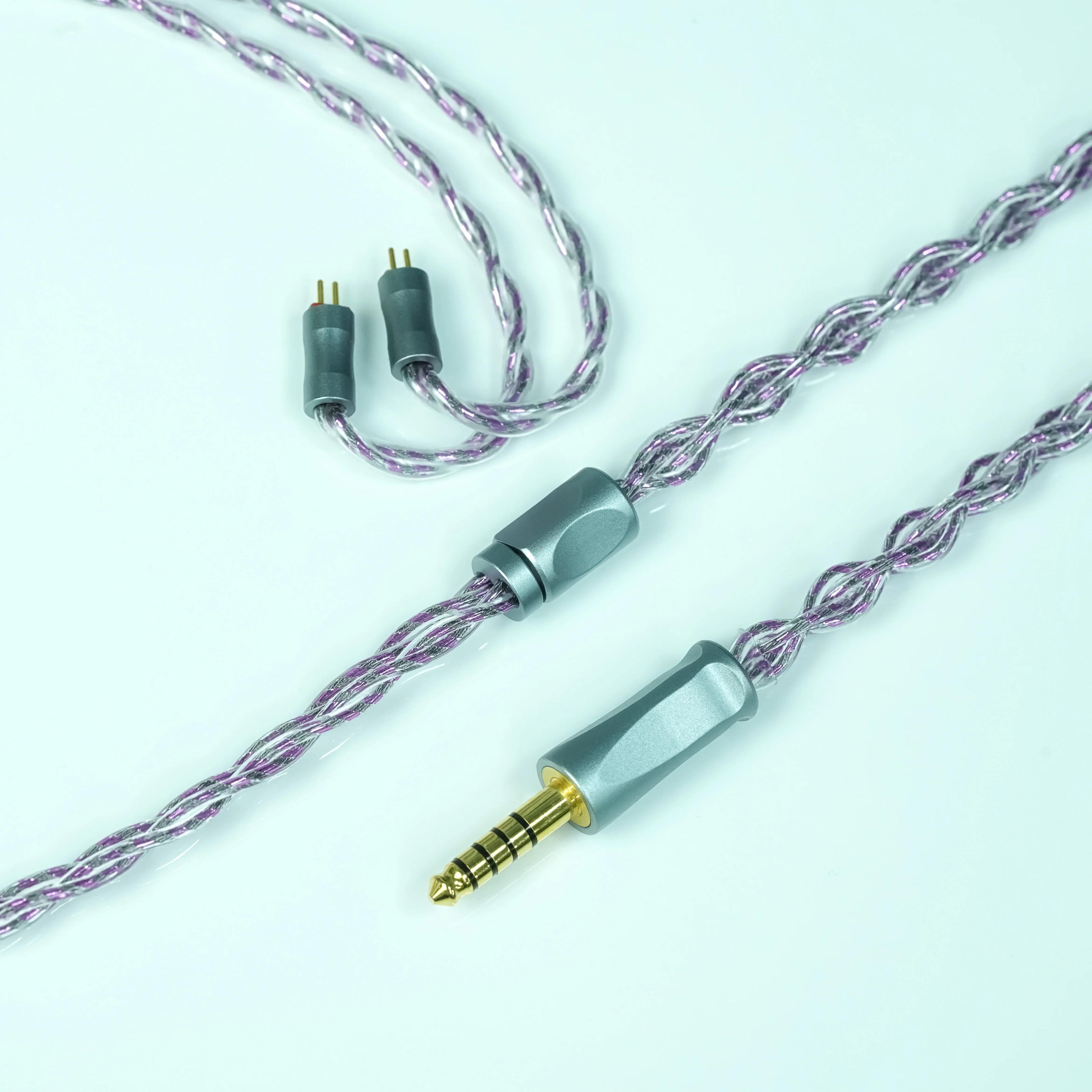 Câble B fiable, graphène immergé dans l'huile de haute pureté, câble IEM MMCX 0.78mm 2 broches 3.5mm