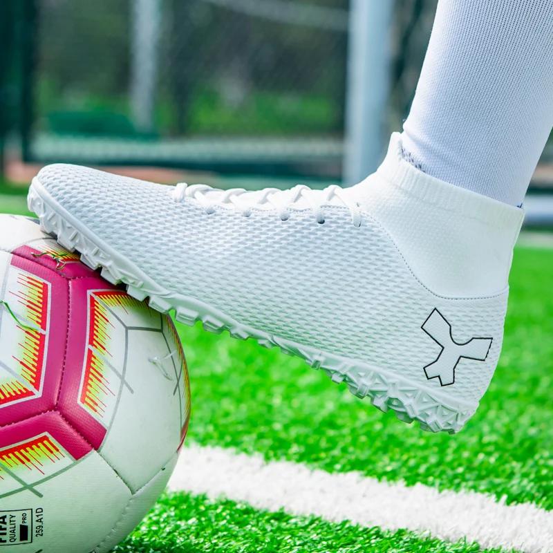 Crampons football homme unisexes qualité - Chaussures football garçons bottes société sportives