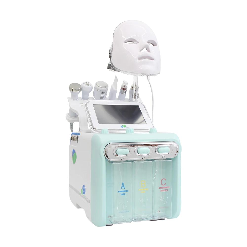 Machine faciale dermabrasion à l'eau 7 en 1, nettoyage en profondeur, soins de la peau, raffermissem