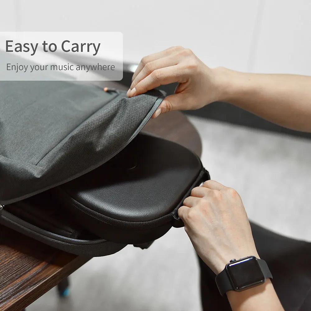 WiWU-Étui de Protection Intelligent pour Airpods Max, Sac Rigide Étanche, avec Veille existent, Port