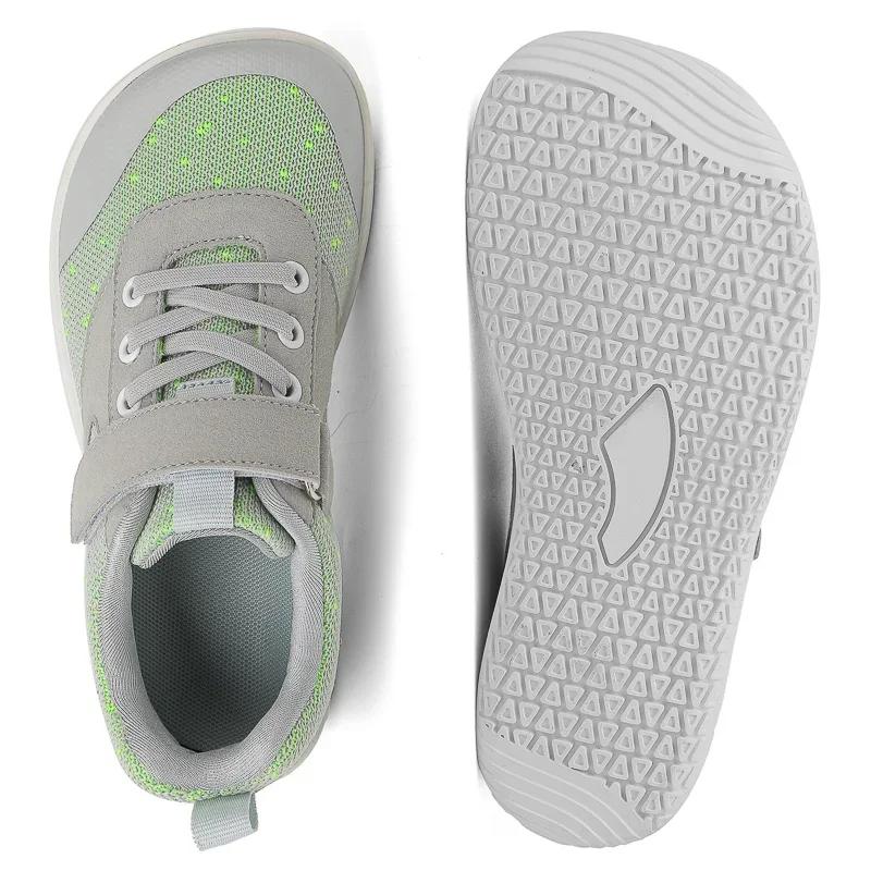 Nouveaux garçons filles baskets enfants larges pieds nus chaussures naturellement Splay chaussures e