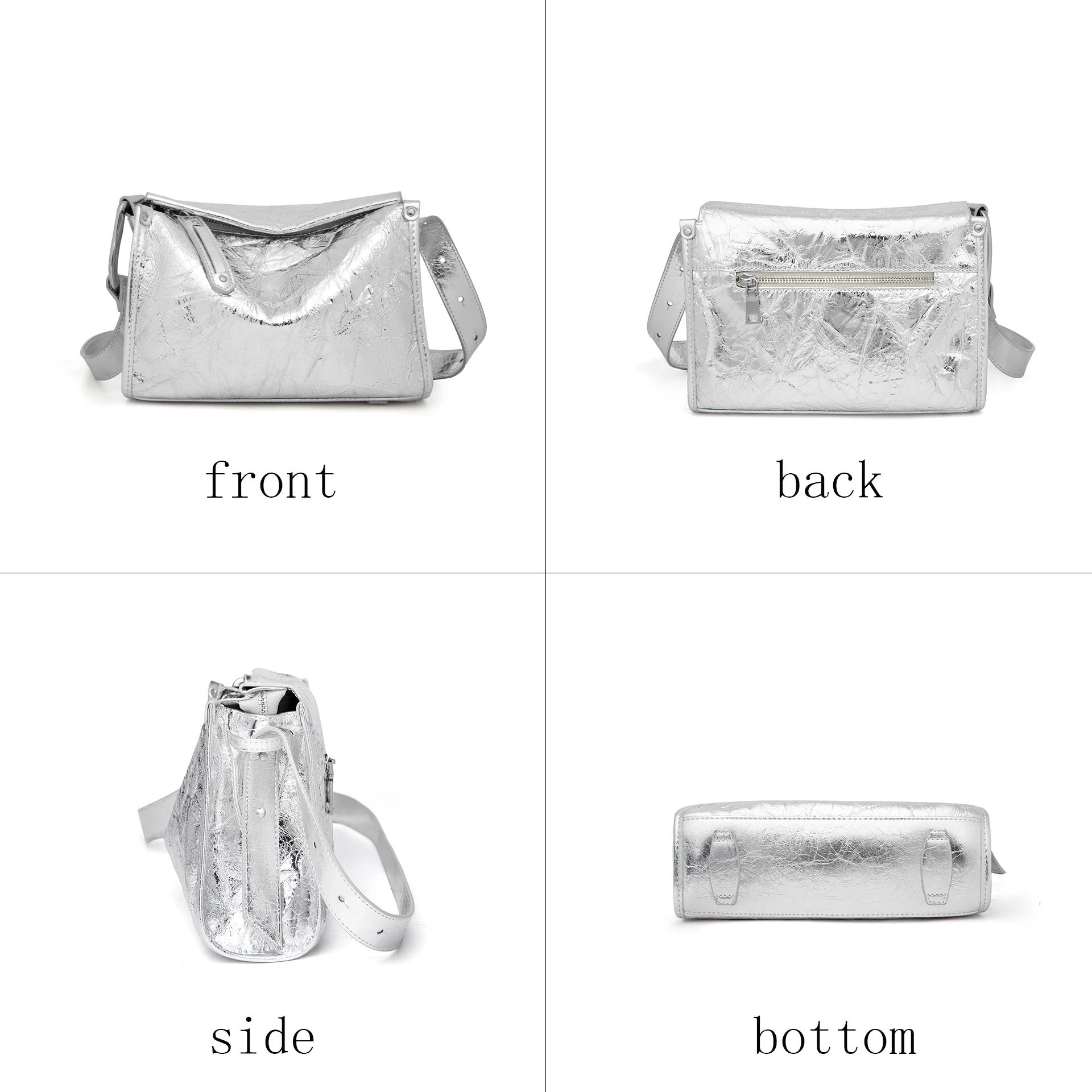 FOXER 2026 Nouvelle Collection Été Sac à Bandoulière Femme en Cuir Véritable Tendance Sac Croisé de
