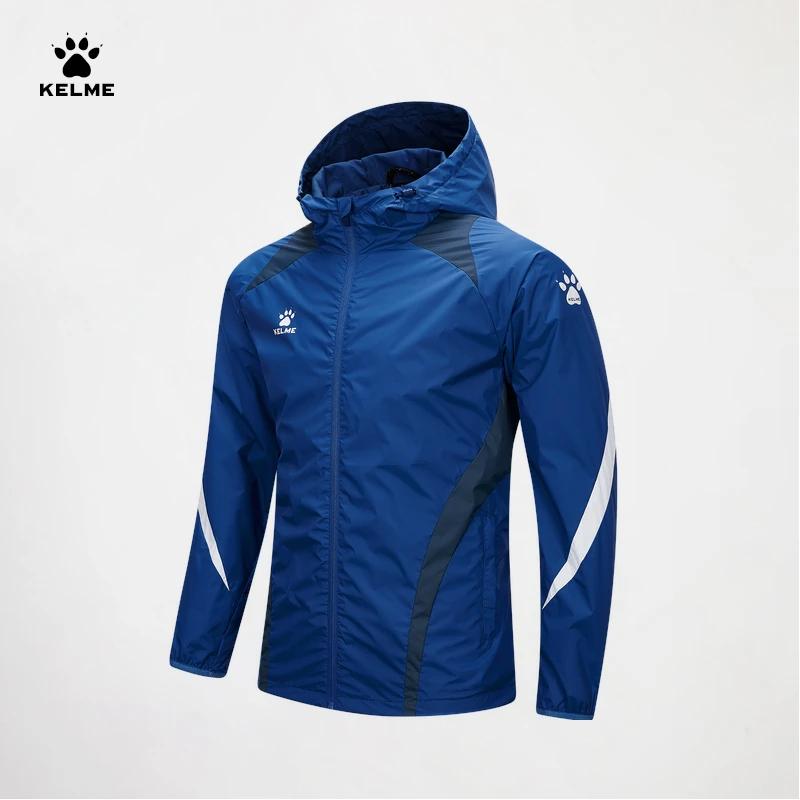 KELcloser-Veste de dehors Imperméable à Capuche pour Homme, Coupe-Vent, Tissé, Course en Plein Air