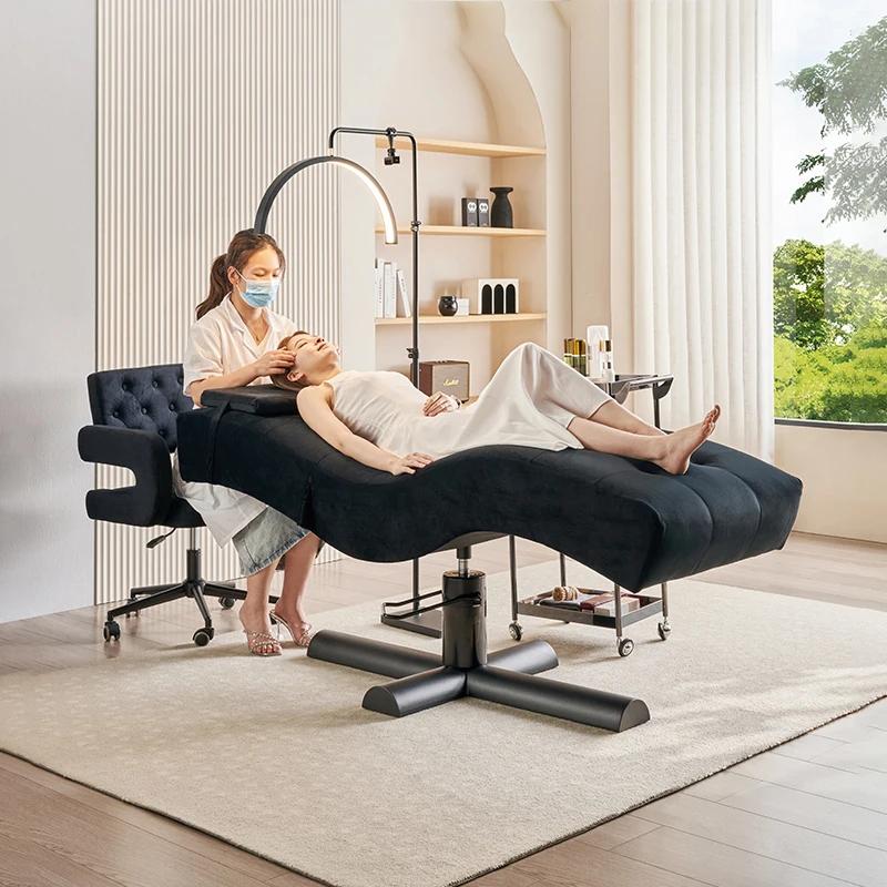 Table de soin esthétique XinSheng pour hydrothérapie faciale et massage de la tête, lit de salon pou