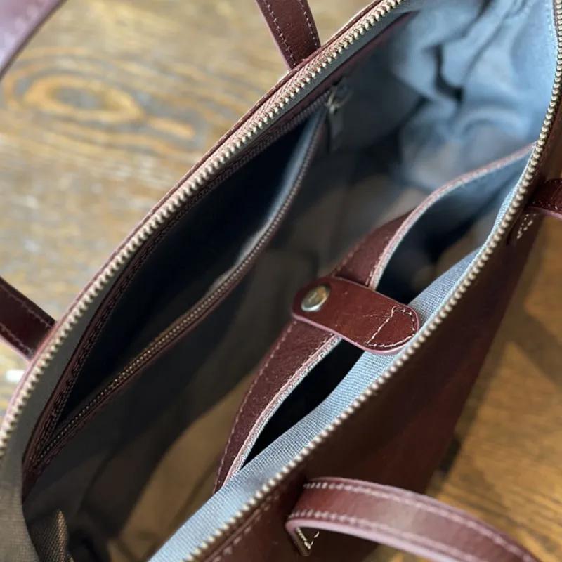 Sac à main pour femme Johnature, décontracté et polyvalent, en cuir véritable, nouveau modèle 2026,