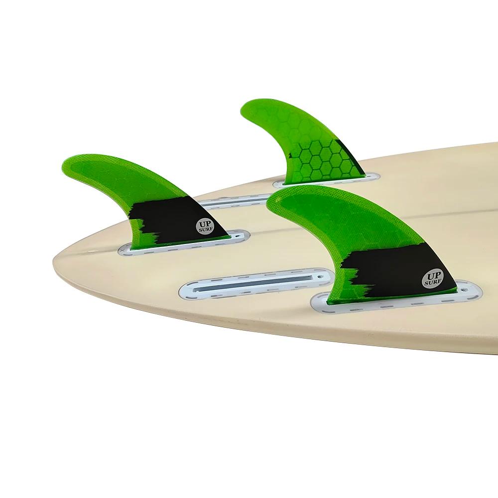 UPSURF FUTURE ailerons verts G3/G5/G7/AM2/GAM palmes de planche de Surf pour accessoires de Surf pro