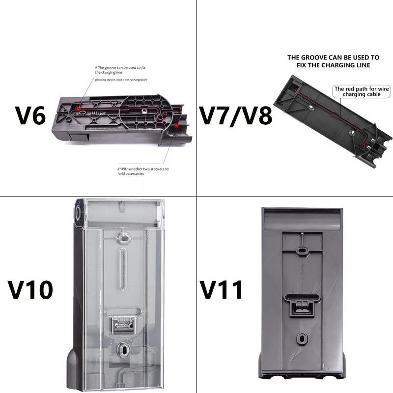 Base de chargeur de Station d'accueil pour aspirateur Dyson V6 V7 V8 V10 V11 V15, support de rangeme