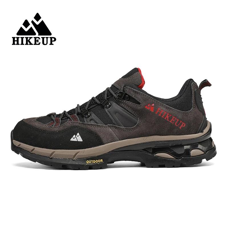 HIKEUP nouveauté chaussures de randonnée en cuir résistant à l'usure Sport de plein air hommes chaus