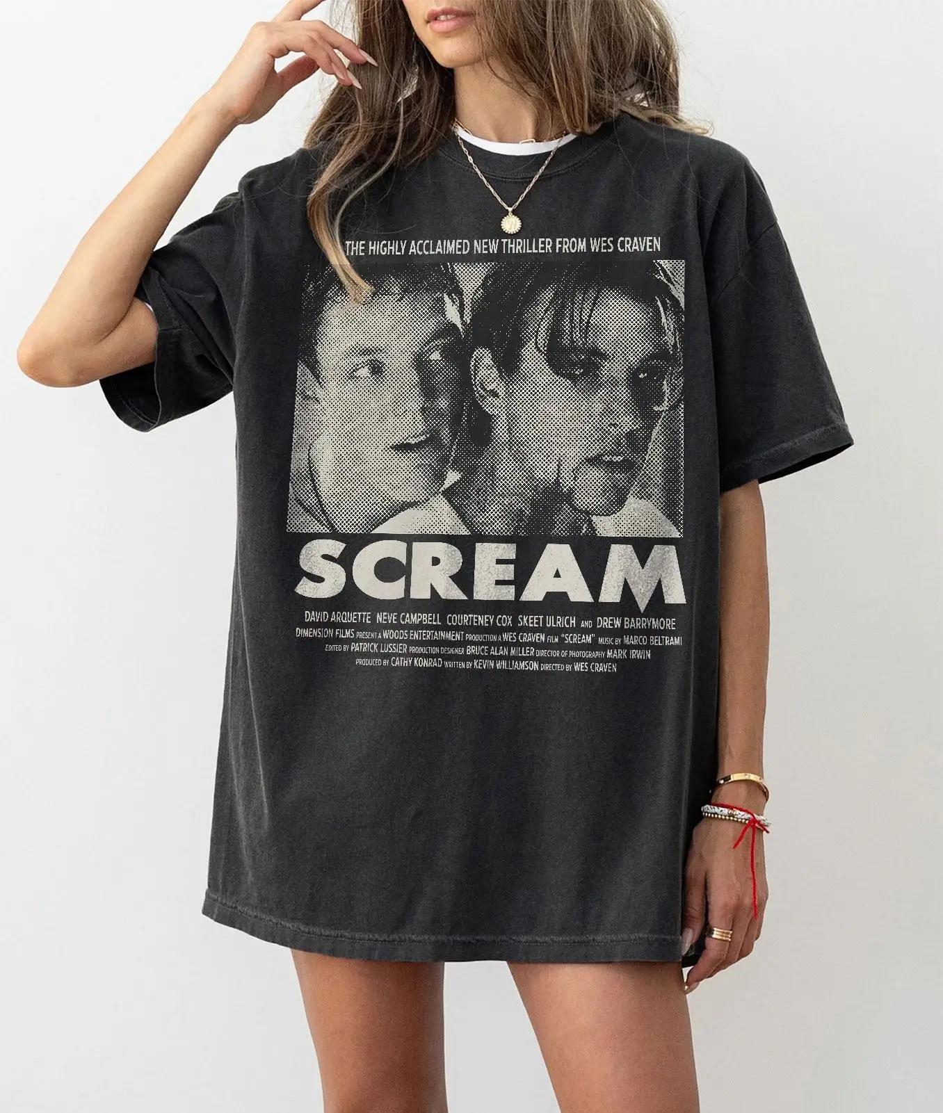 Scream Billy Stu Chemise BillyLoomis Chemise Stu Macher Scream Chemise Scream T-shirt Scream 1996 Ch