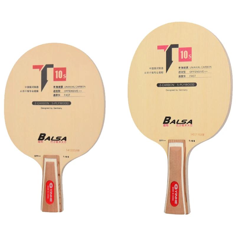 Original Yinhe T-10S T10S lame de tennis de table très léger attaque rapide avec boucle raquettes de