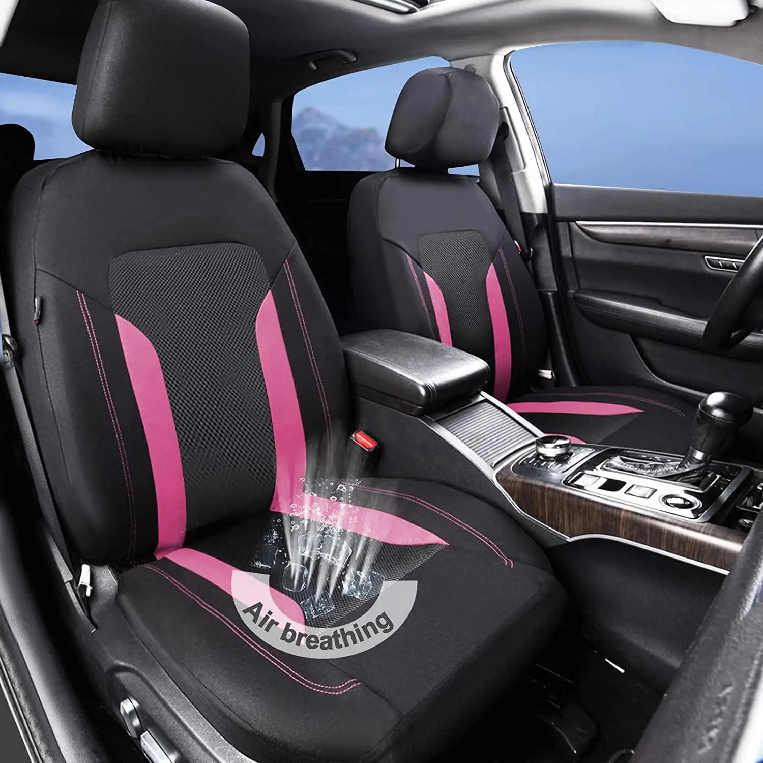 AUTO PLUS Housse de siège de Voiture en maille universelle, ensemble d'accessoires d'intérieur de Vo
