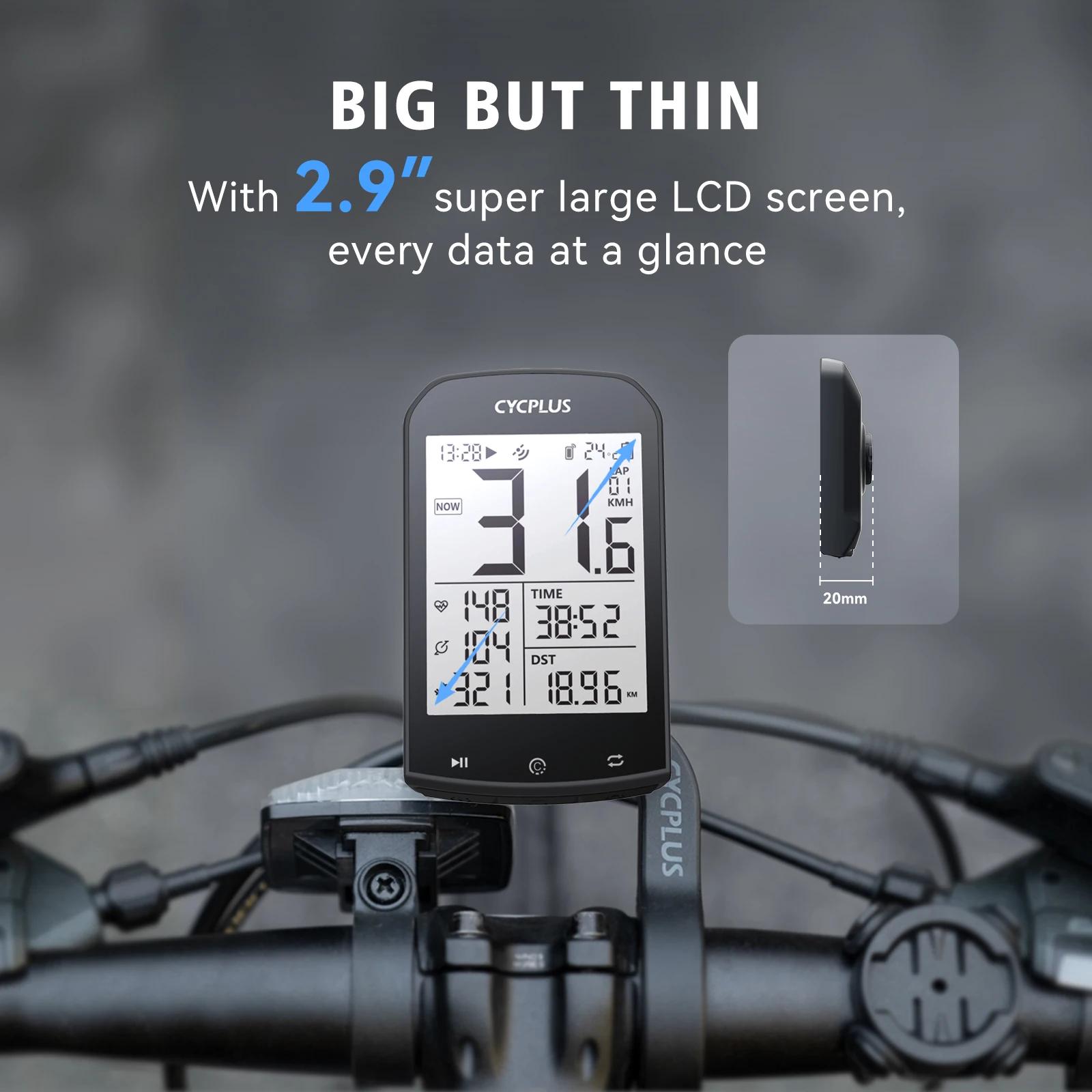 GPS Vélo Ordinateur Sans Fil CYCPLUS M1 Étanche Compteur De Vitesse Odomètre ANT + Bluetooth5.0 Vélo