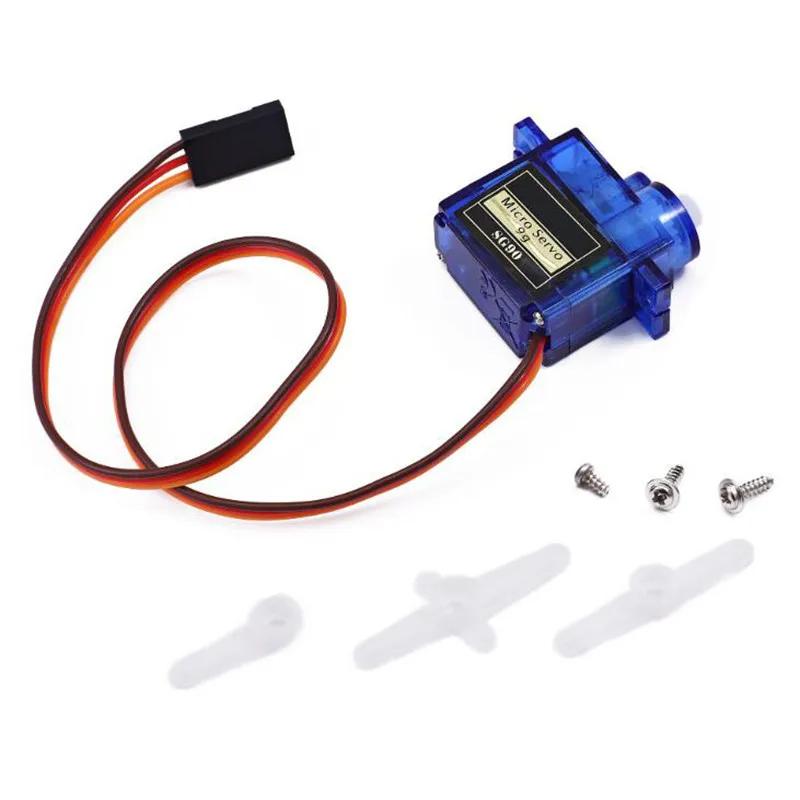 Micro servomoteur analogique Arduino SG90 9G, pour voiture RC, avion jouet, hélicoptère à voilure fi