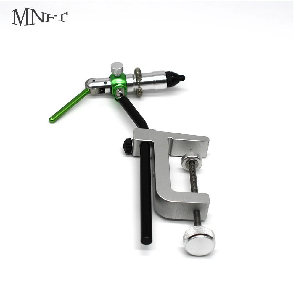 Étau de pêche à la mouche rotatif MNFT - Rotation 360° ajustable pour quilles et gabarits, ensemble complet