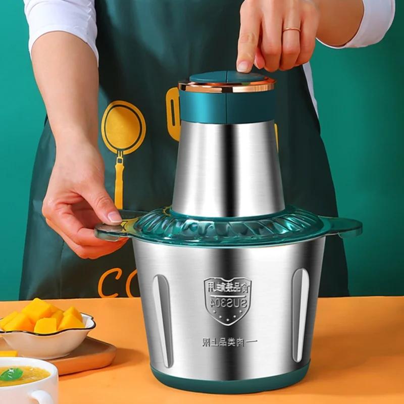 GECOFEER 2L/3L hachoir à viande électrique 2 vitesses hachoir en acier inoxydable fabricant de boue